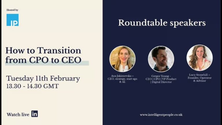 Transition from CPO to CEO